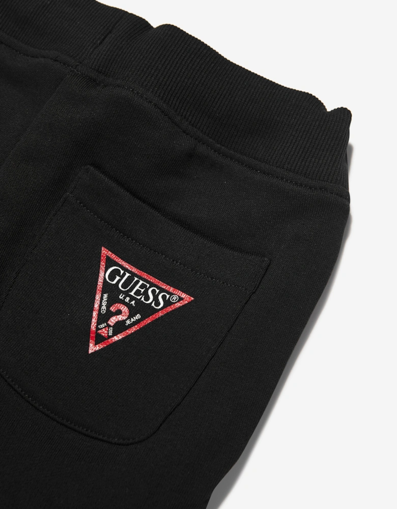 Boys Active Shorts in Black