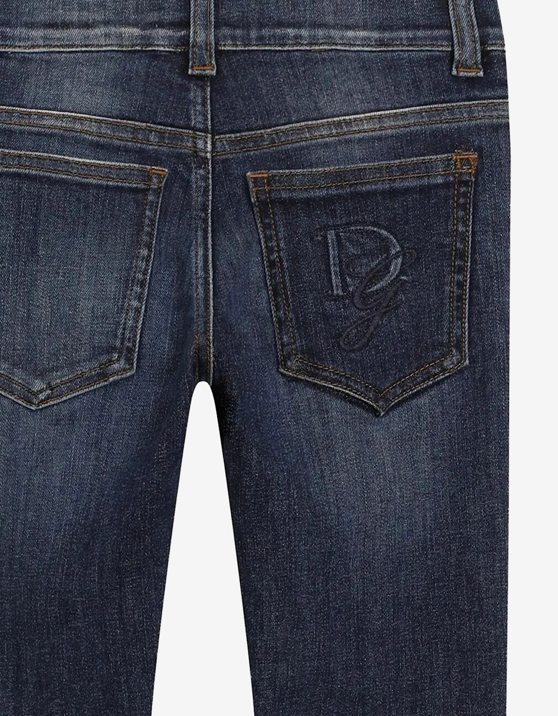 Boys Slim Fit Jeans in Blue