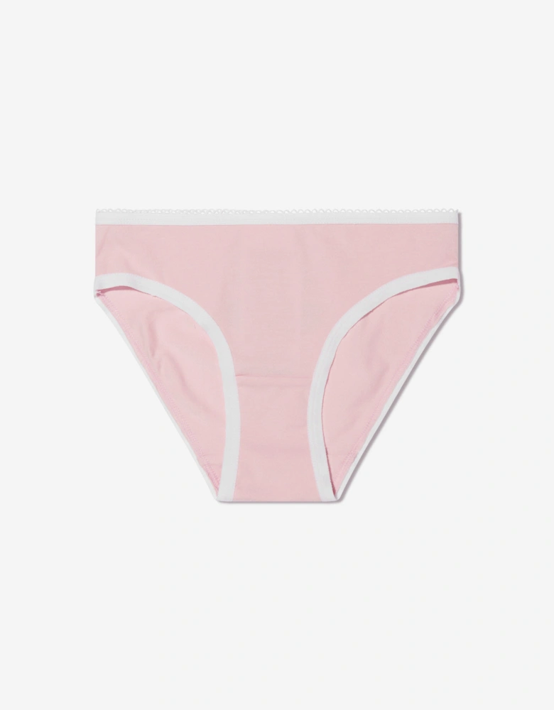 Girls 5 Pack Bikini Brief Set in Multicolour