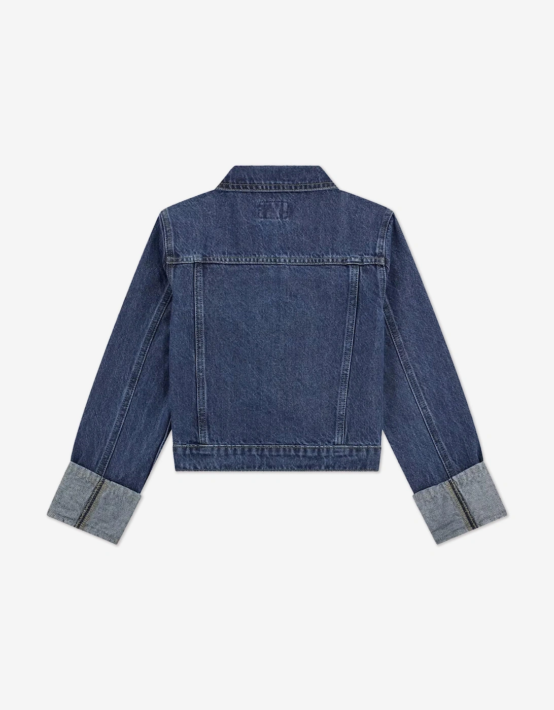 Girls Denim Jacket in Blue