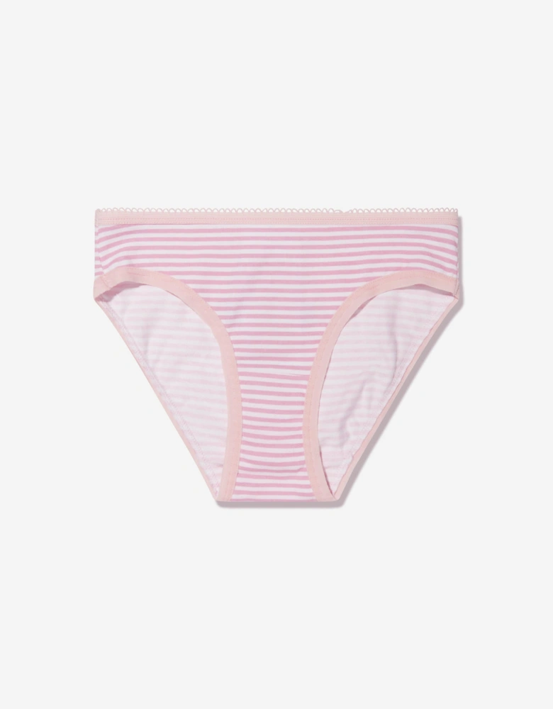 Girls 5 Pack Bikini Brief Set in Multicolour