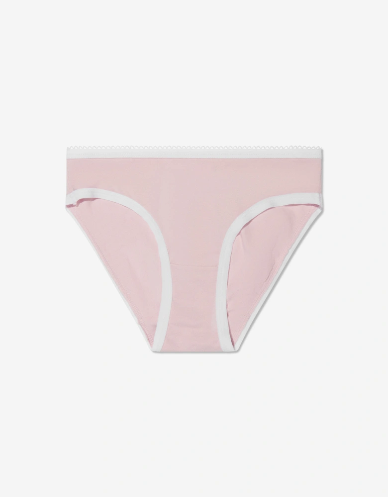 Girls 5 Pack Bikini Brief Set in Multicolour
