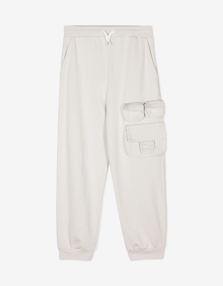 Boys Caro Joggers in Ivory