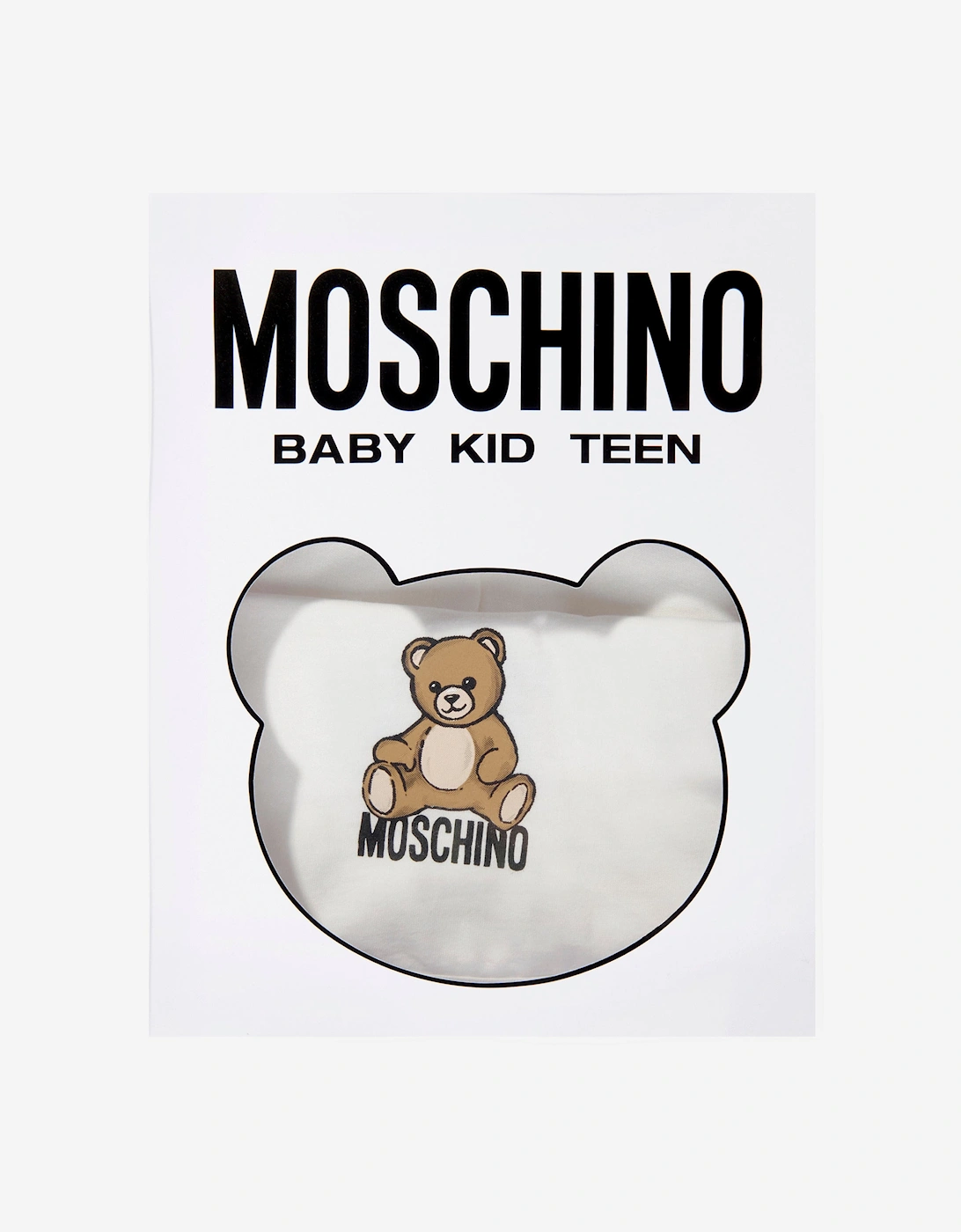 Baby Teddy Bear Babygrow Set in Ivory
