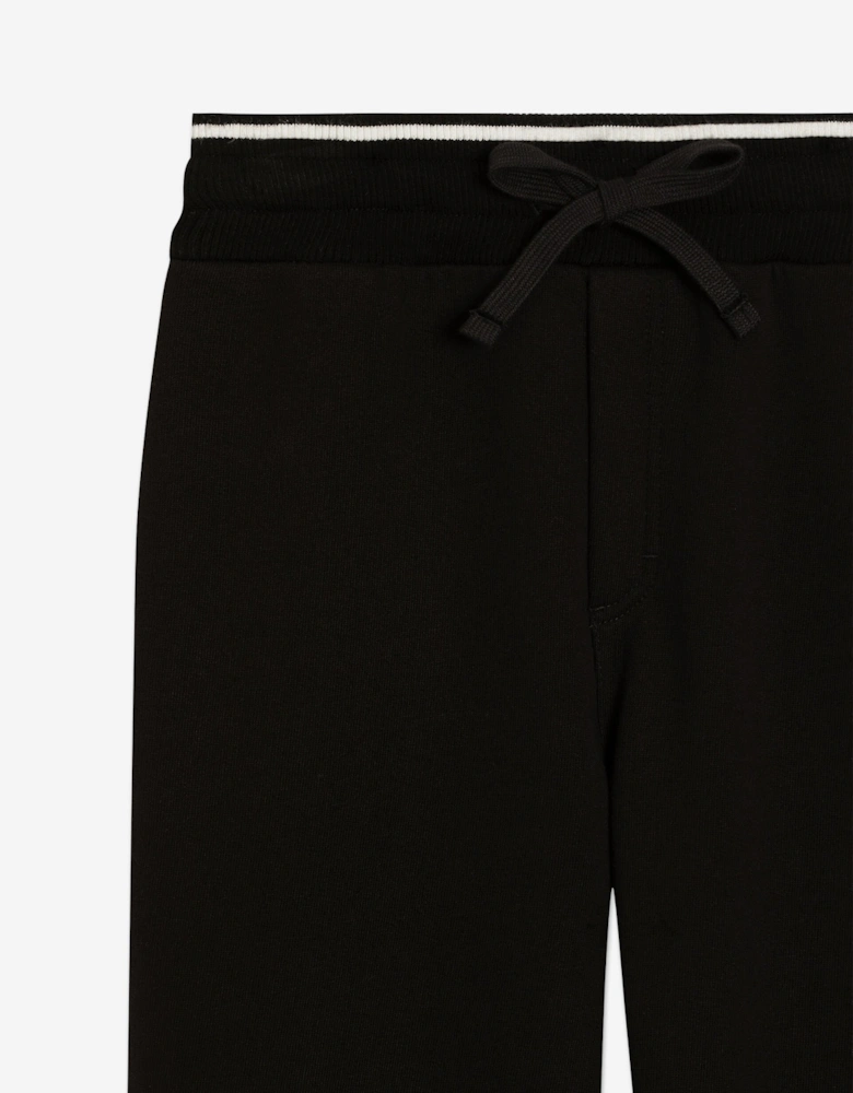 Boys Logo Joggers in Black