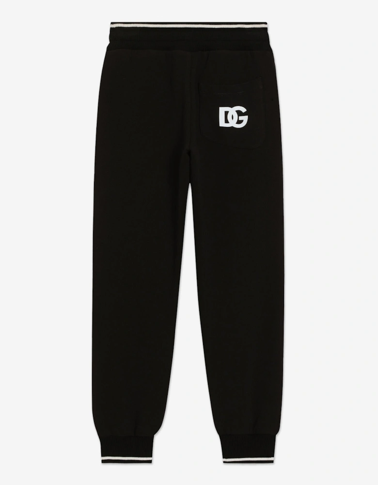 Boys Logo Joggers in Black