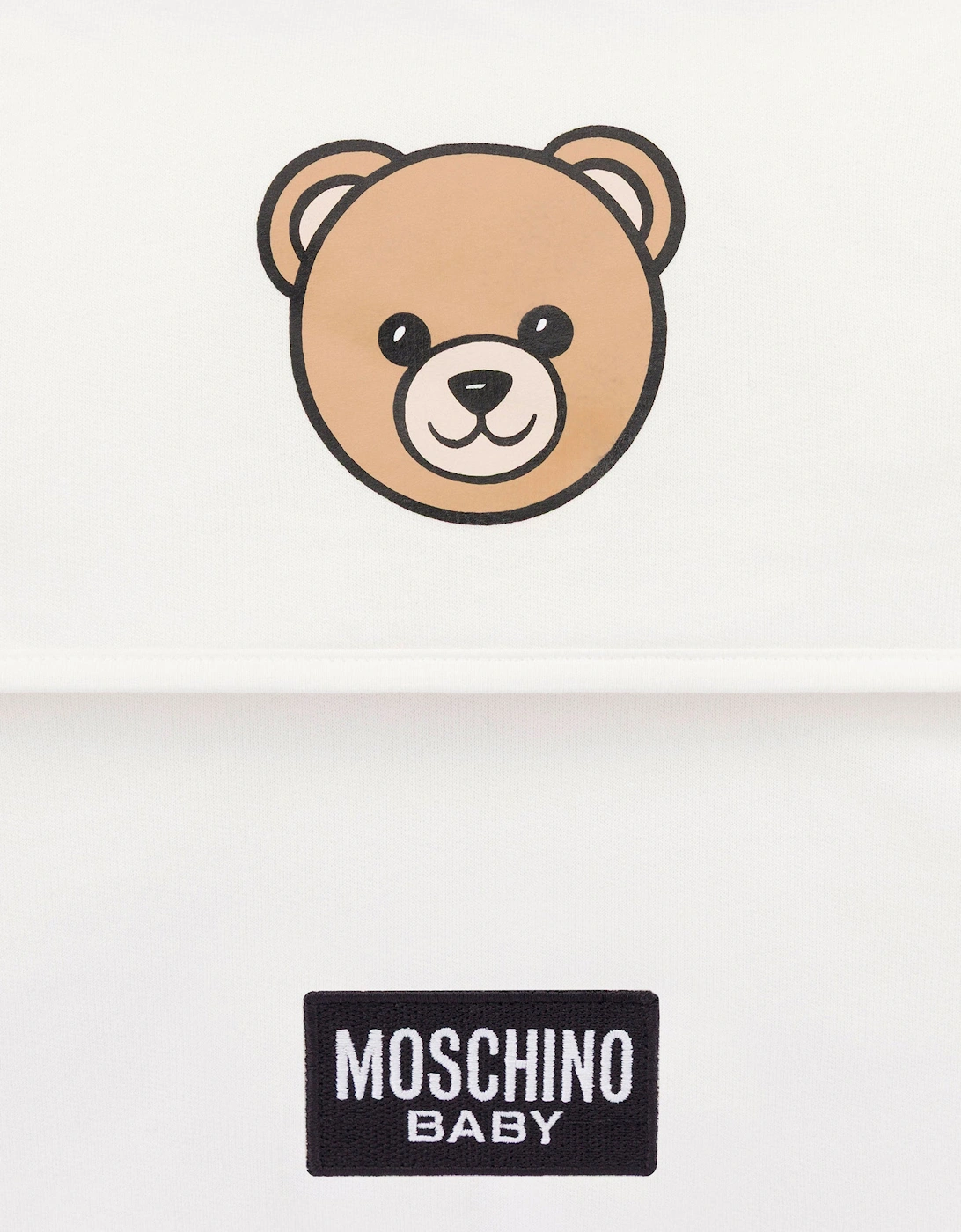 Baby Bear Logo Changing Bag in Ivory (39cm)