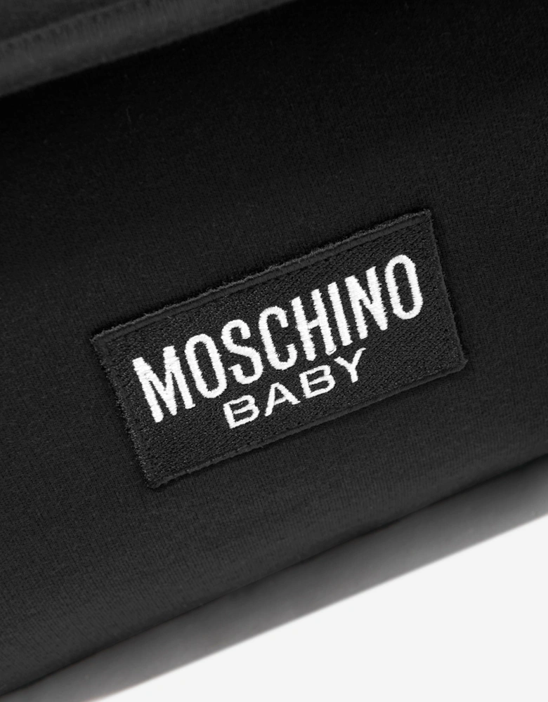 Baby Bear Logo Changing Bag in Black (39cm)