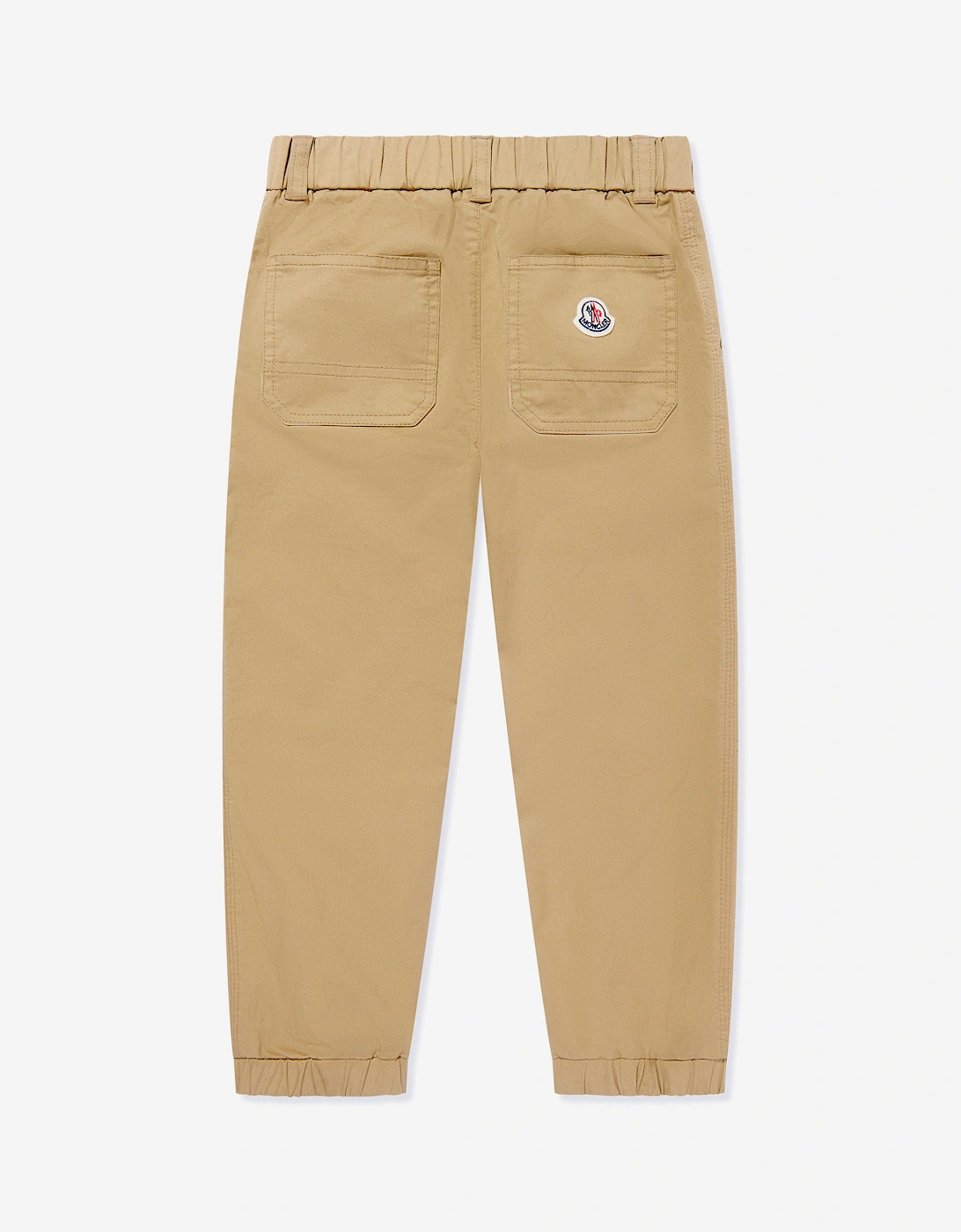 Enfant Boys Cotton Trousers in Beige