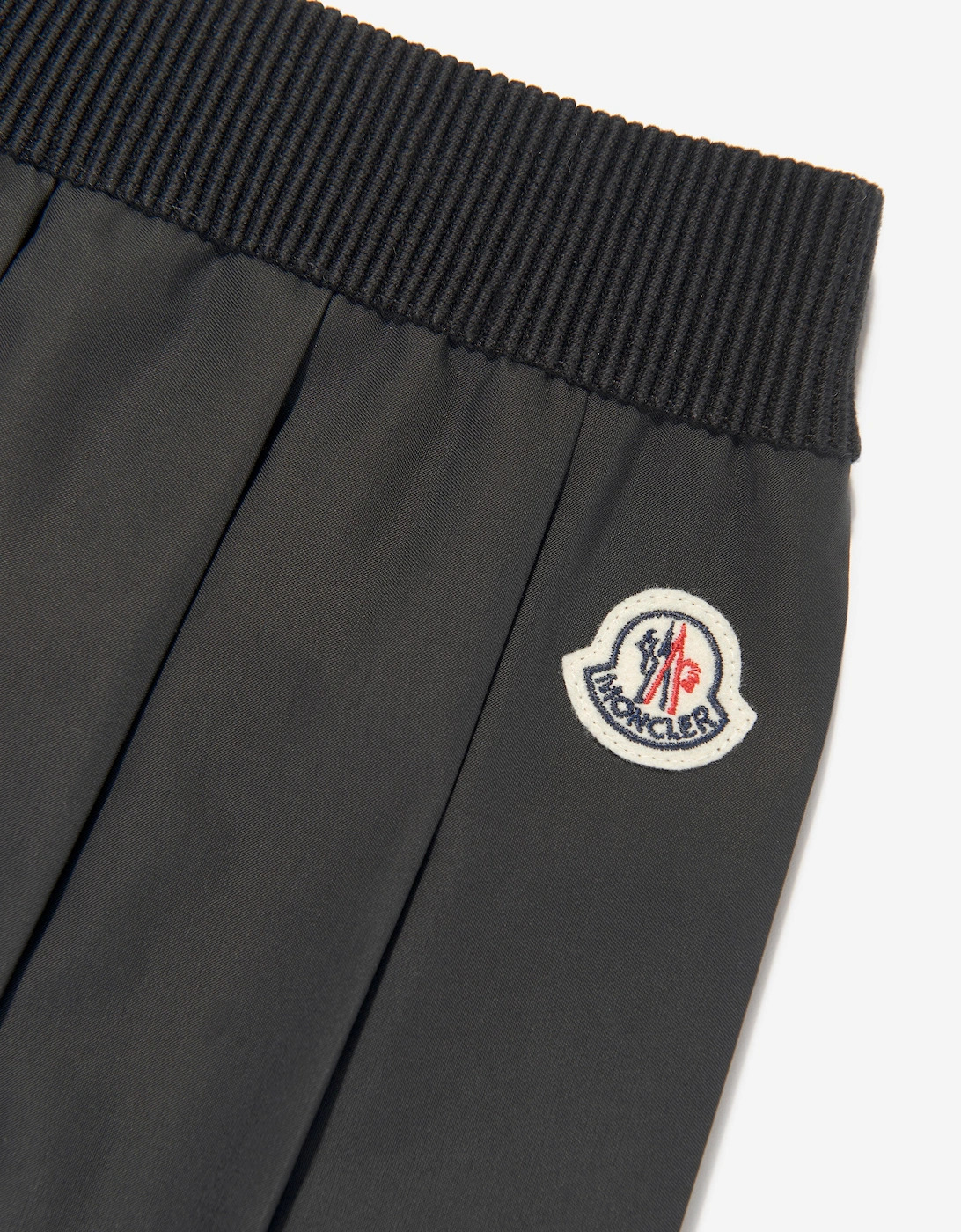 Enfant Girls Pleated Skirt in Black