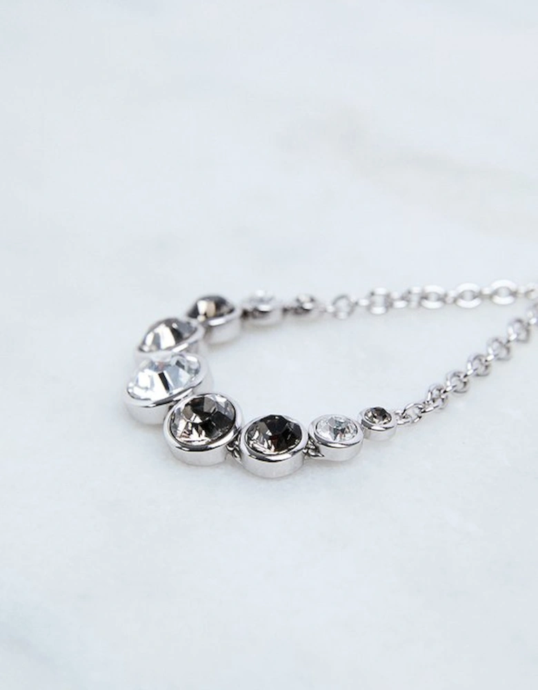 Hand Set European Crystal Teardrop Bracelet