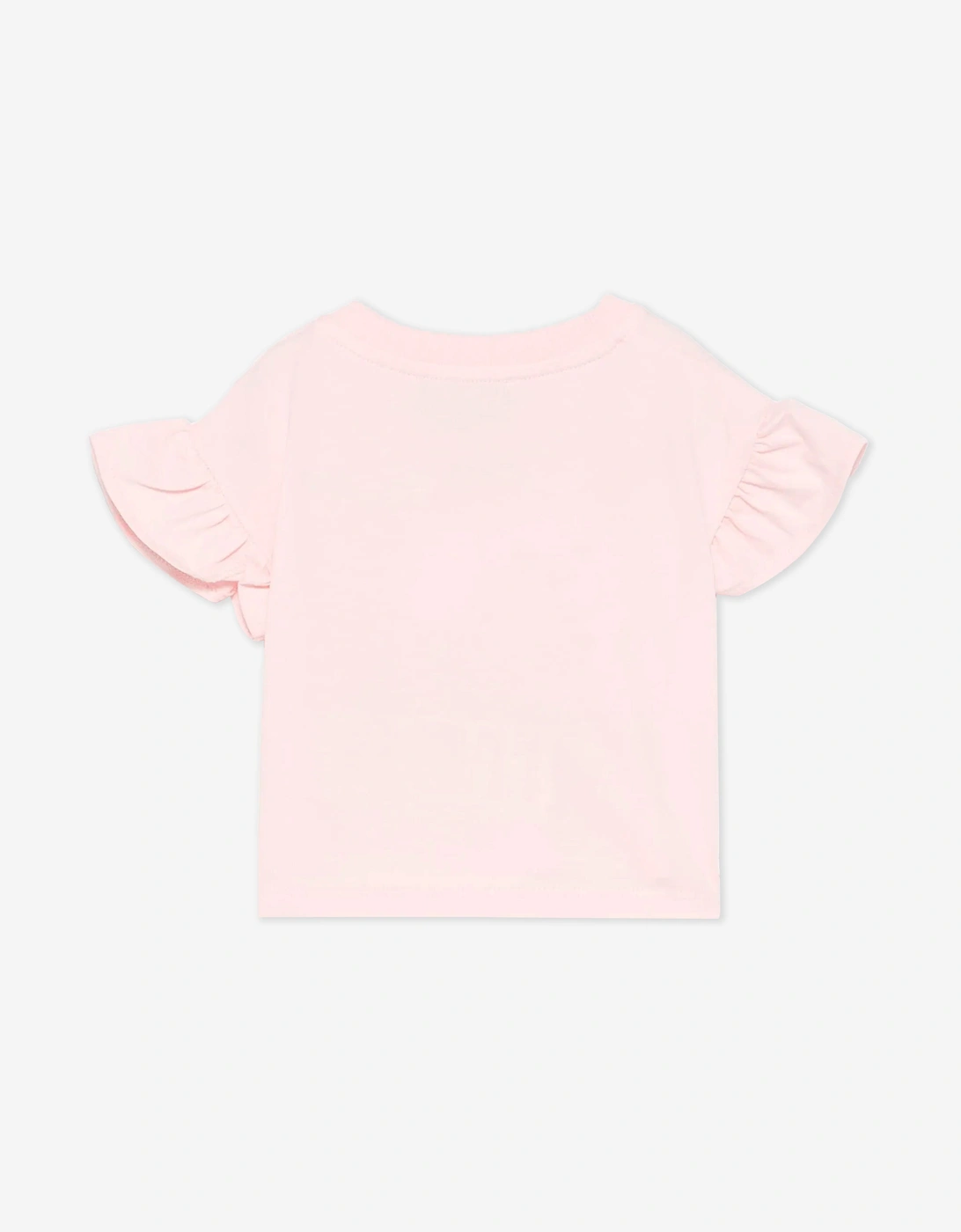 Baby Girls Teddy Bear T-Shirt in Pink