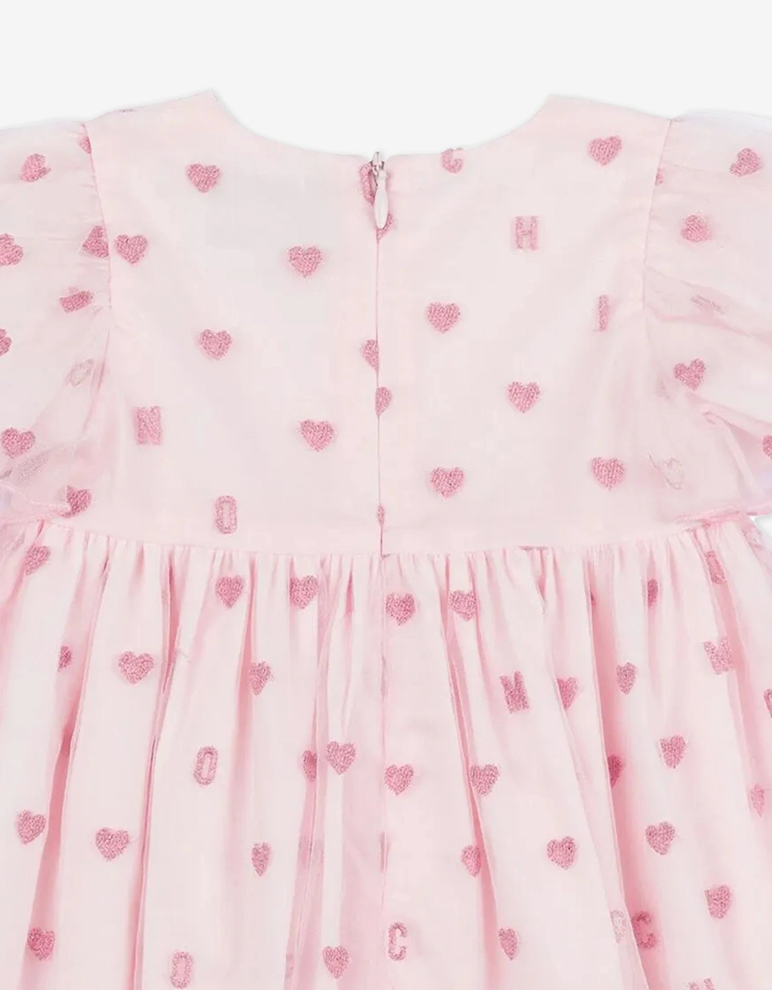 Baby Girls Hearts Dress in Pink