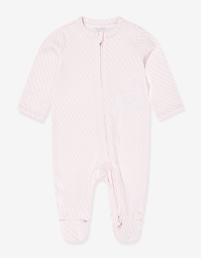 Baby Girls Babygrow Set in Pink