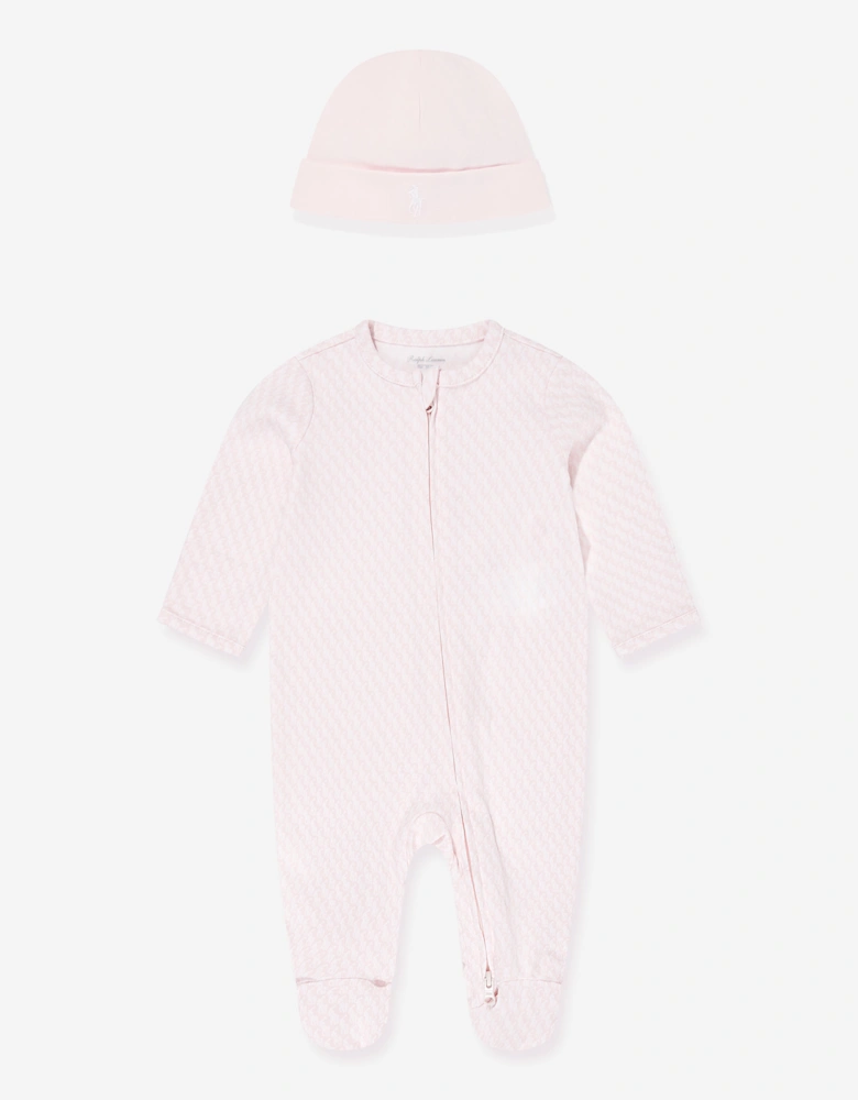 Baby Girls Babygrow Set in Pink