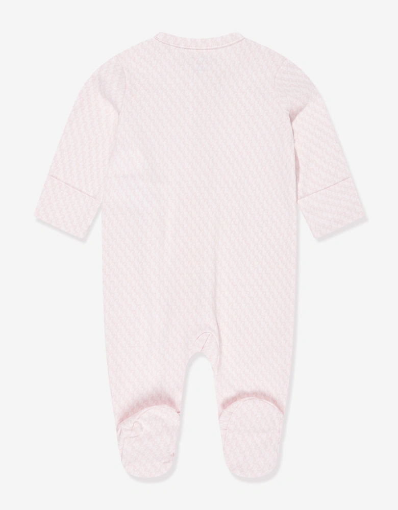 Baby Girls Babygrow Set in Pink