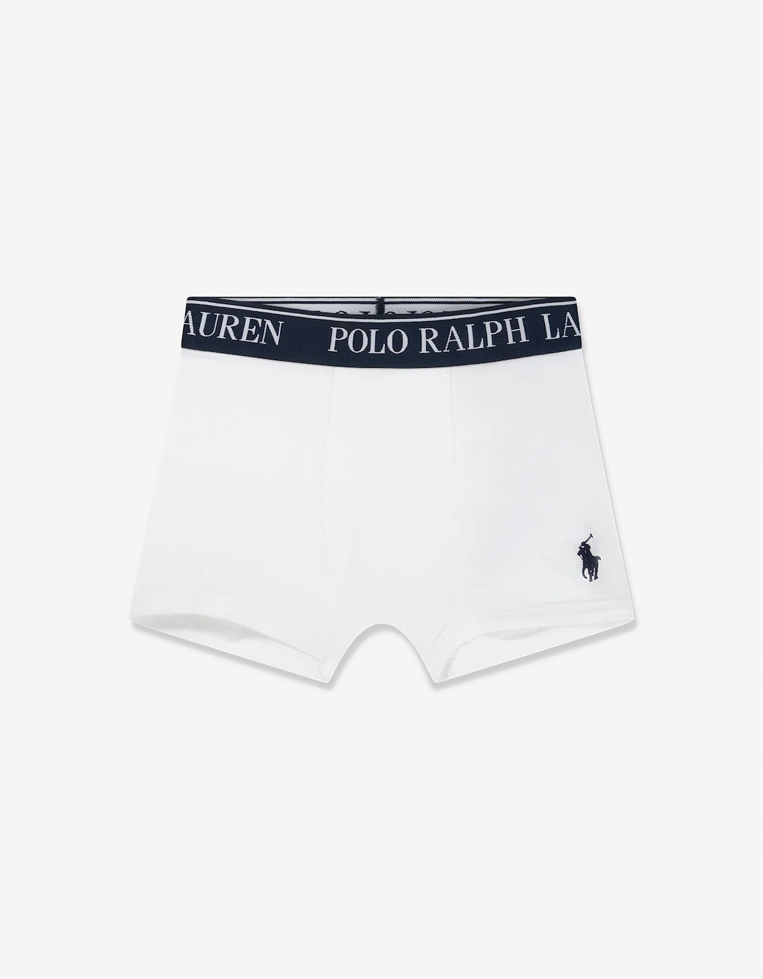 Boys 3 Pack Boxer Shorts Set in White