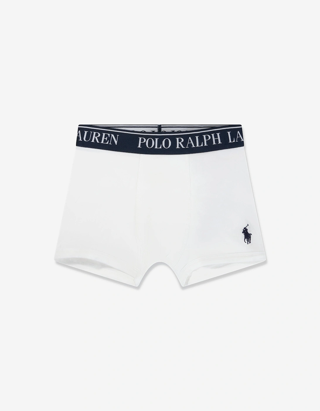 Boys 3 Pack Boxer Shorts Set in White