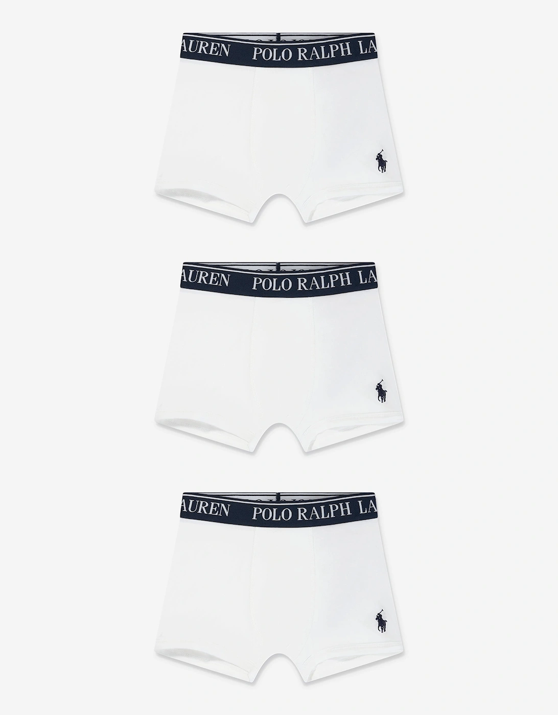 Boys 3 Pack Boxer Shorts Set in White, 5 of 4