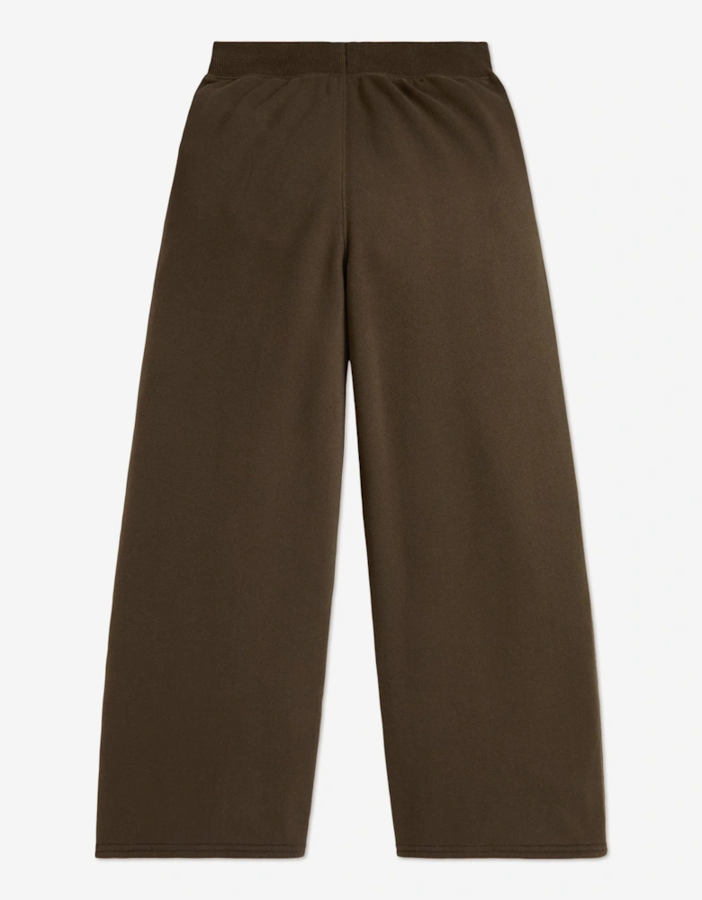 Girls Polo Joggers in Brown