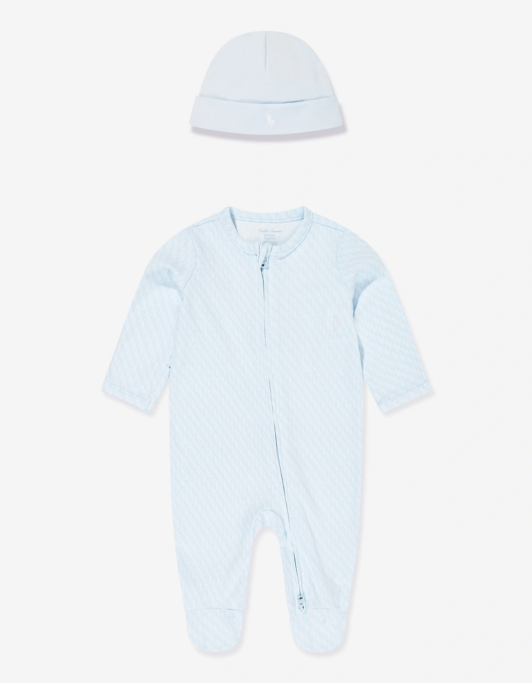 Baby Boys Babygrow Set in Blue, 6 of 5