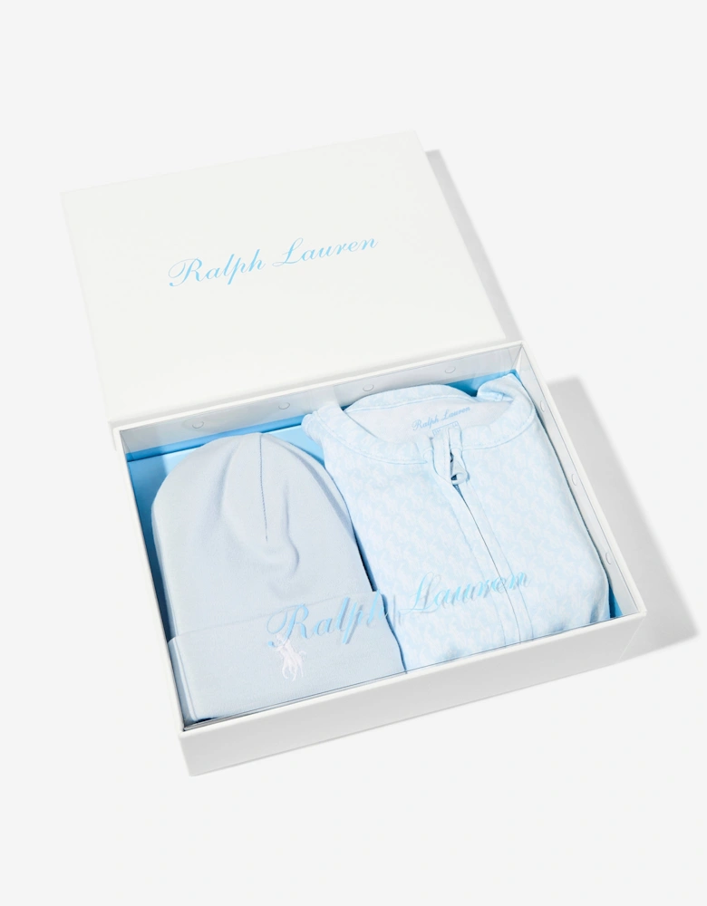 Baby Boys Babygrow Set in Blue