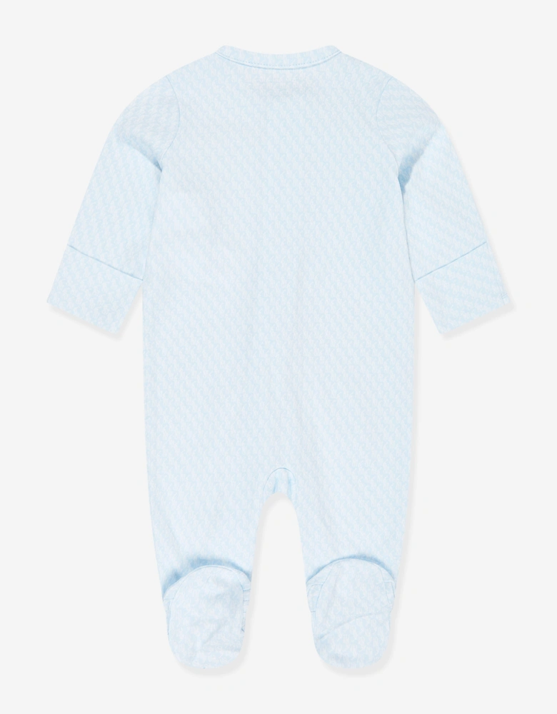 Baby Boys Babygrow Set in Blue