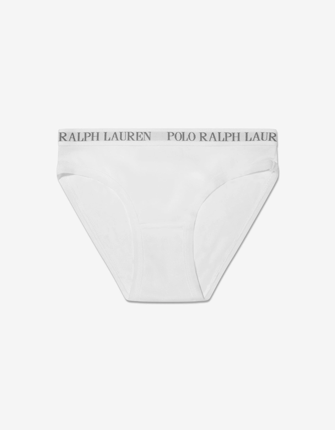 Girls 3 Pack Bikini Brief Set in White