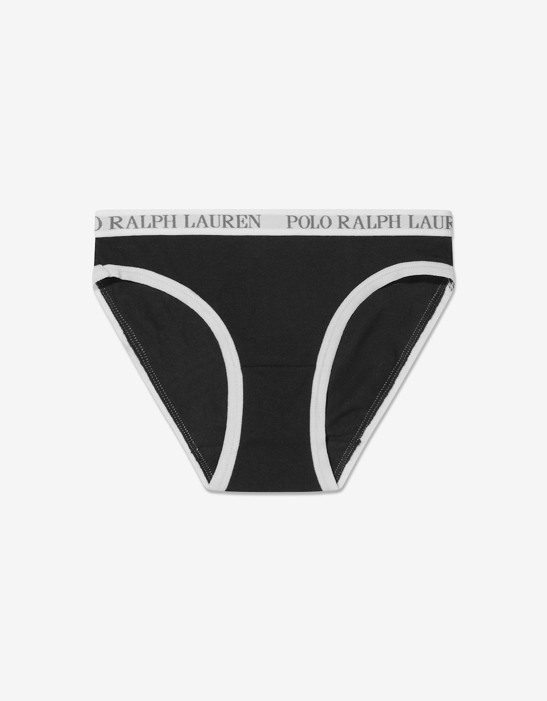 Girls 3 Pack Bikini Brief Set in White
