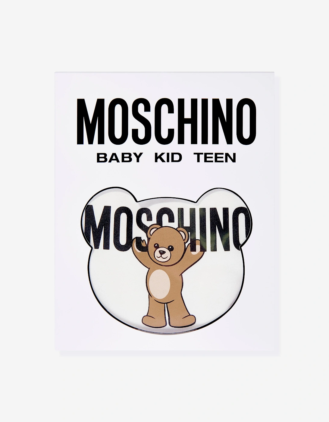 Baby Teddy Bear Logo Babygrow in Ivory