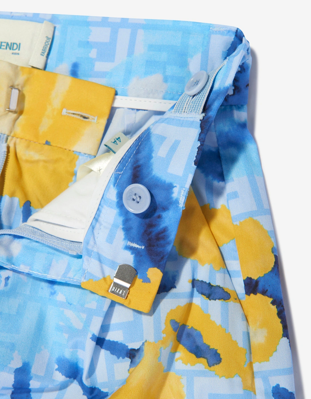 Boys Tie Dye Shorts in Blue