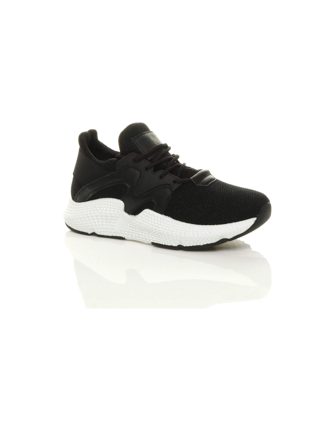 Low  Heel Lace Up Retro  Chunky Trainers, 2 of 1