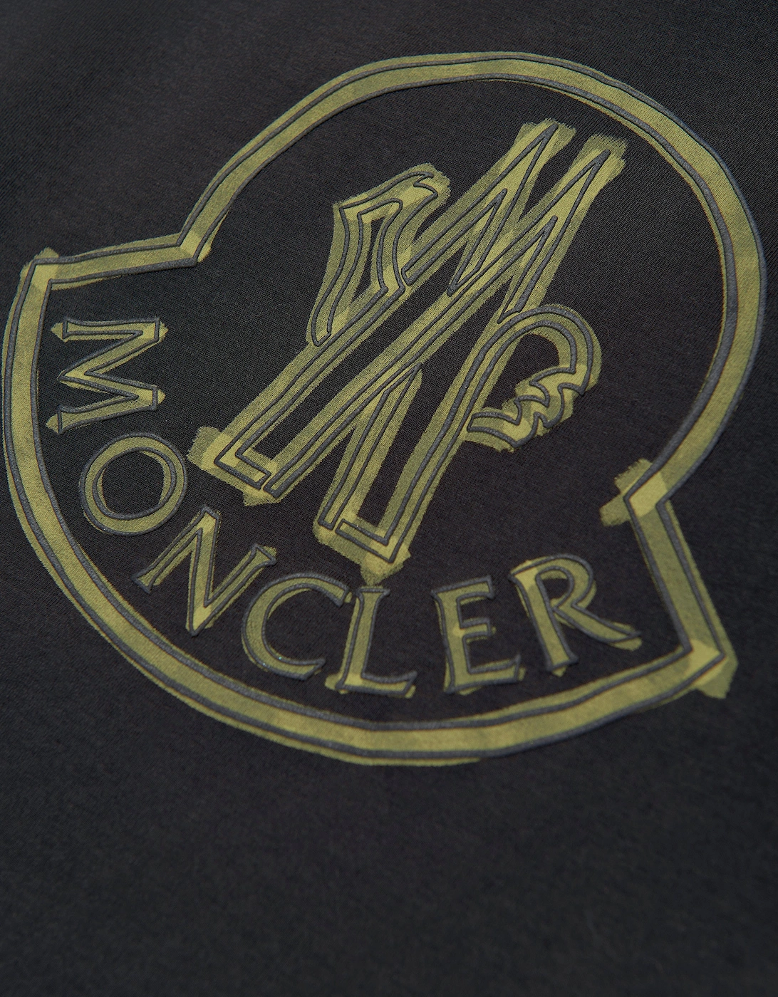 Boys Logo Print T-Shirt in Black