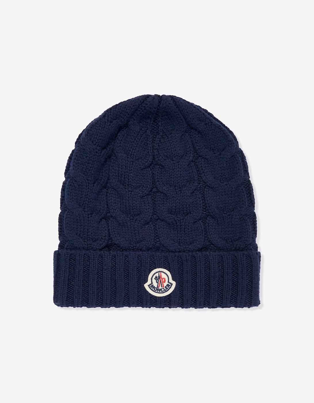 Enfant Boys Logo Beanie Hat in Navy, 5 of 4