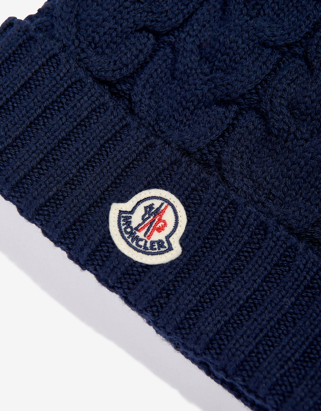 Enfant Boys Logo Beanie Hat in Navy
