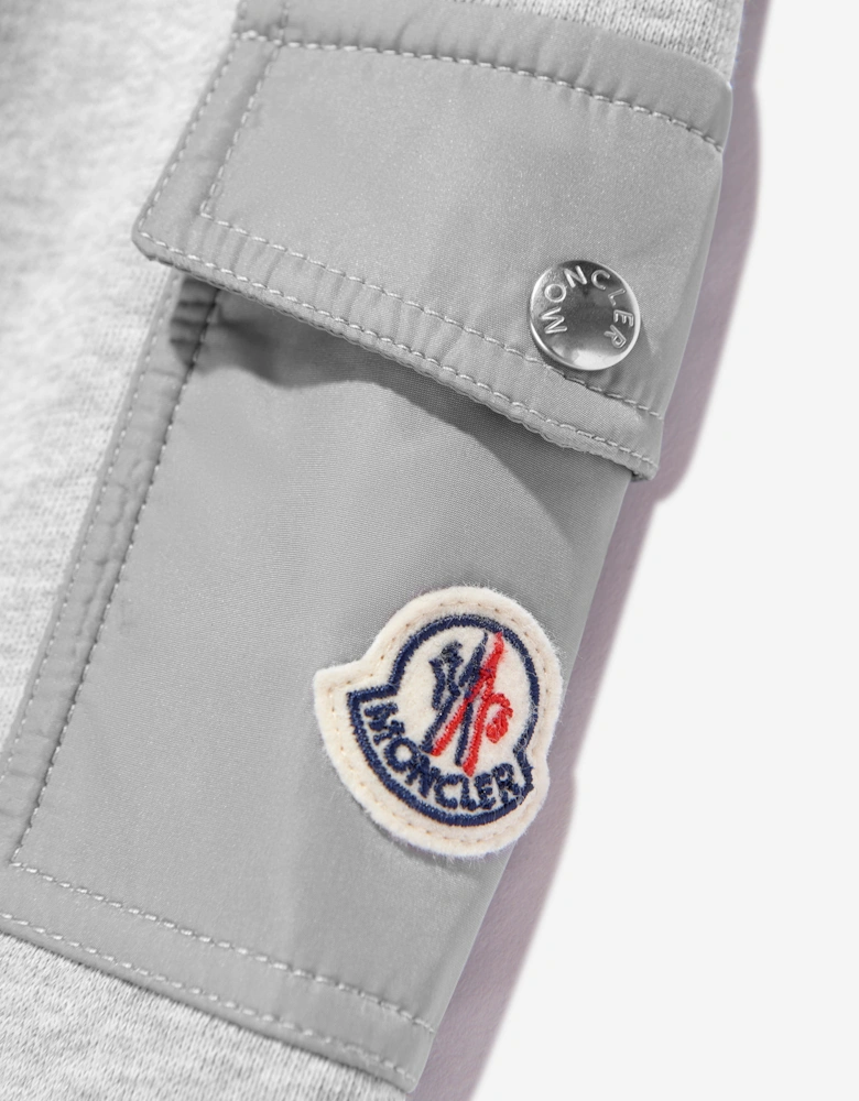 Boys Logo Sweatshirt in Grey