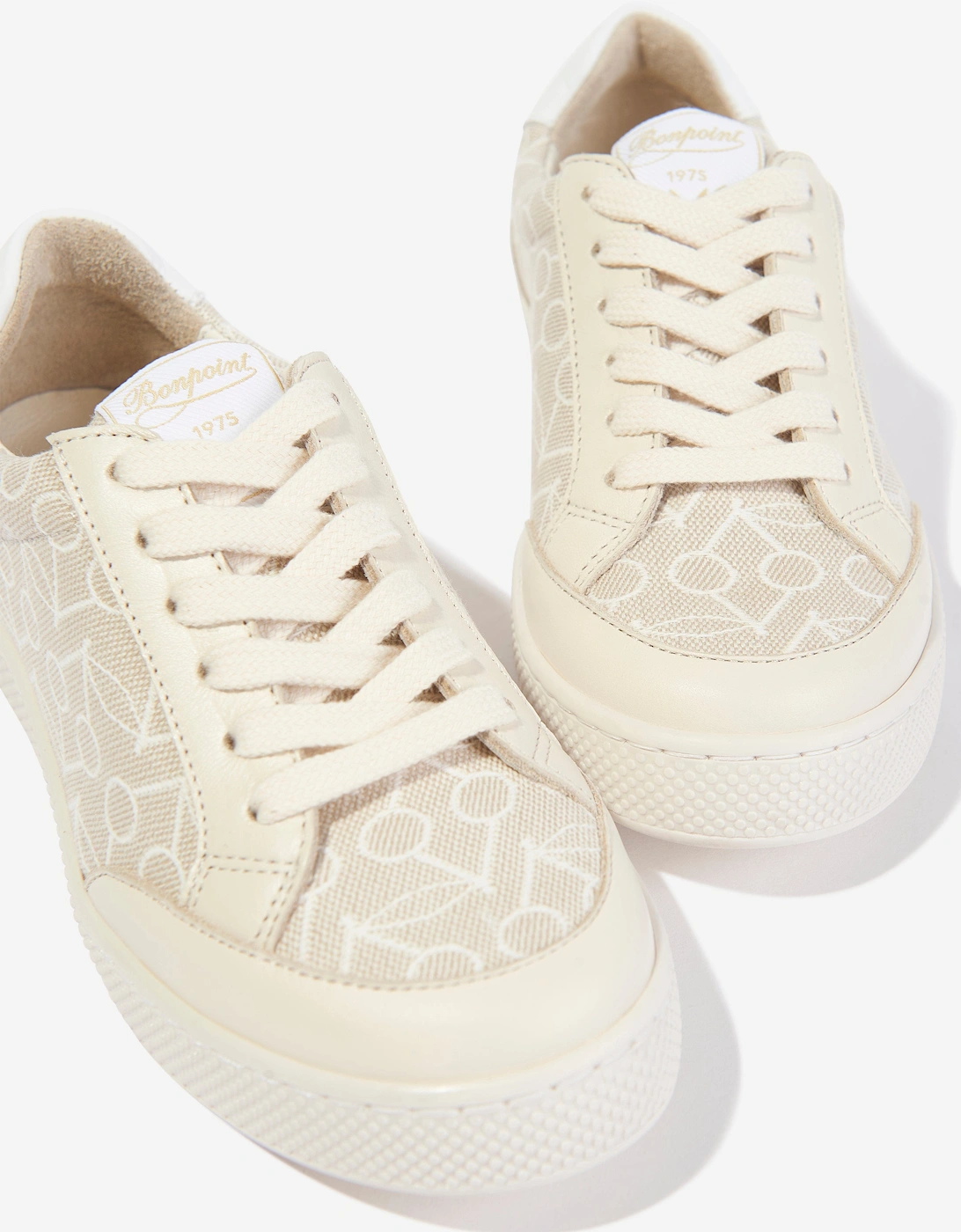 Kids Cameron Trainers in Beige