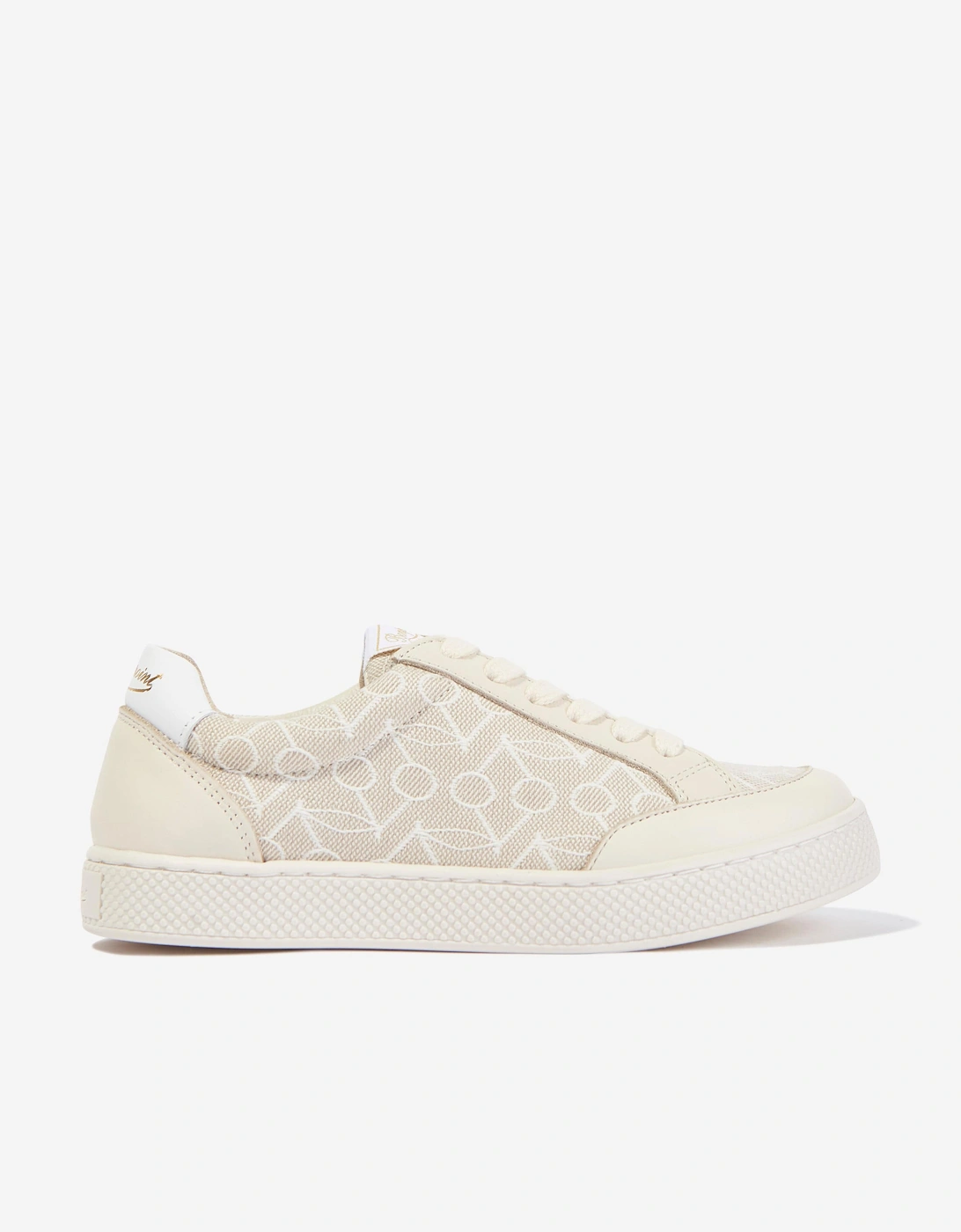 Kids Cameron Trainers in Beige, 5 of 4