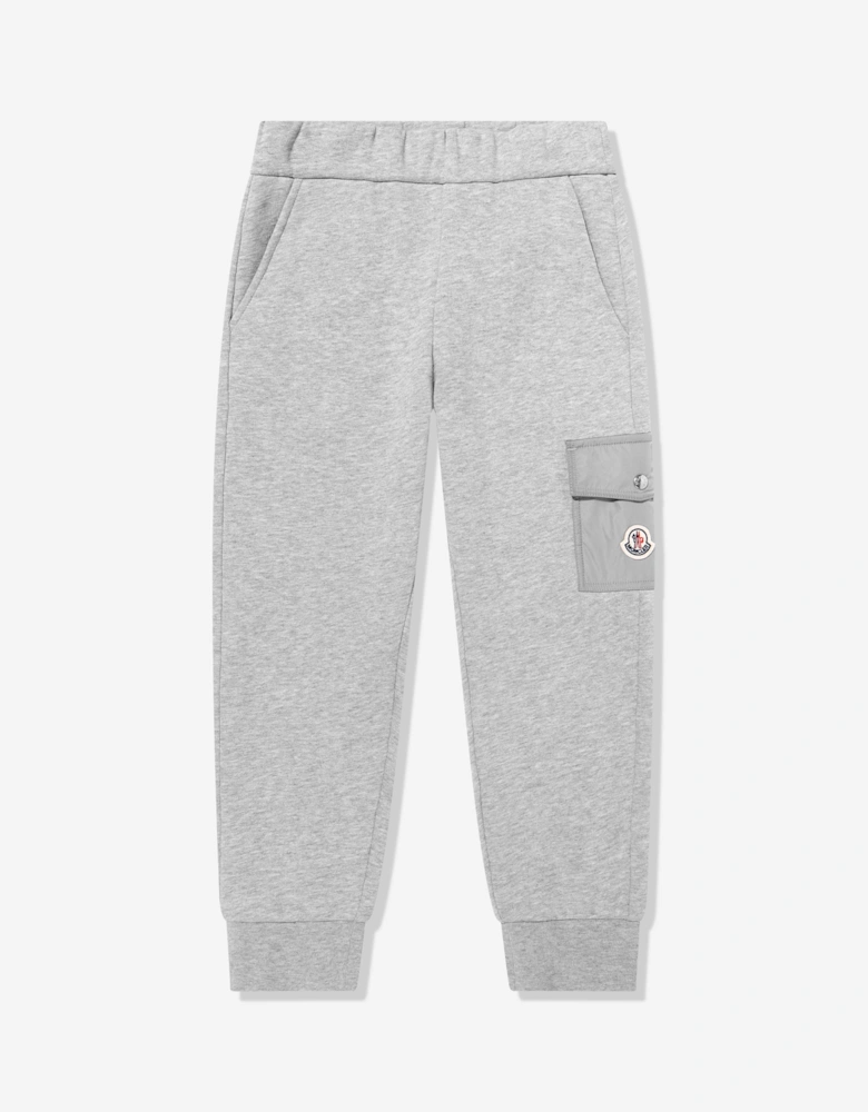 Boys Logo Joggers in Grey