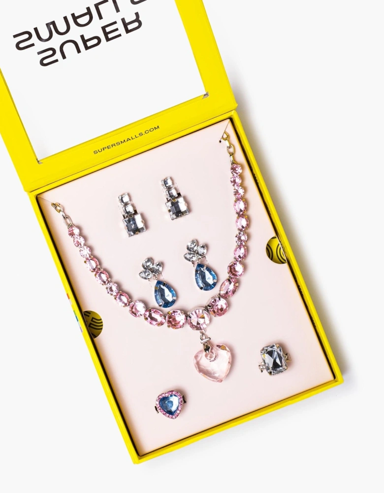 Girls Big Presentation Mega Jewellery Set in Pink
