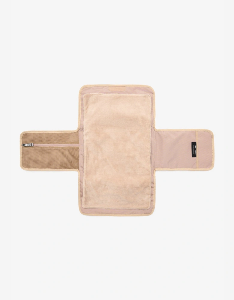 Baby Etta Changing Clutch Borg Fleece in Beige (33cm)