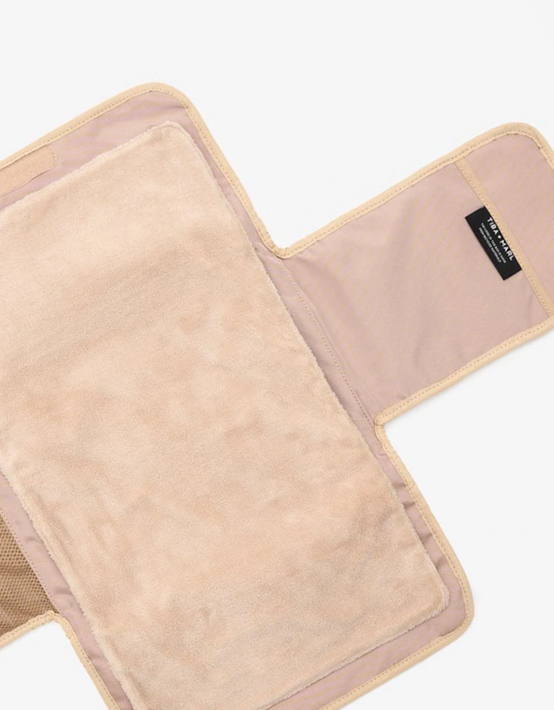 Baby Etta Changing Clutch Borg Fleece in Beige (33cm)