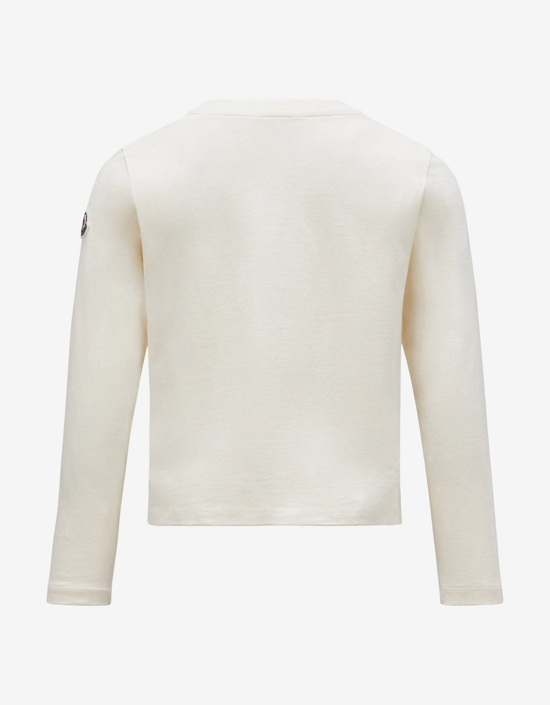 Enfant Girls Long Sleeve T-Shirt in Ivory