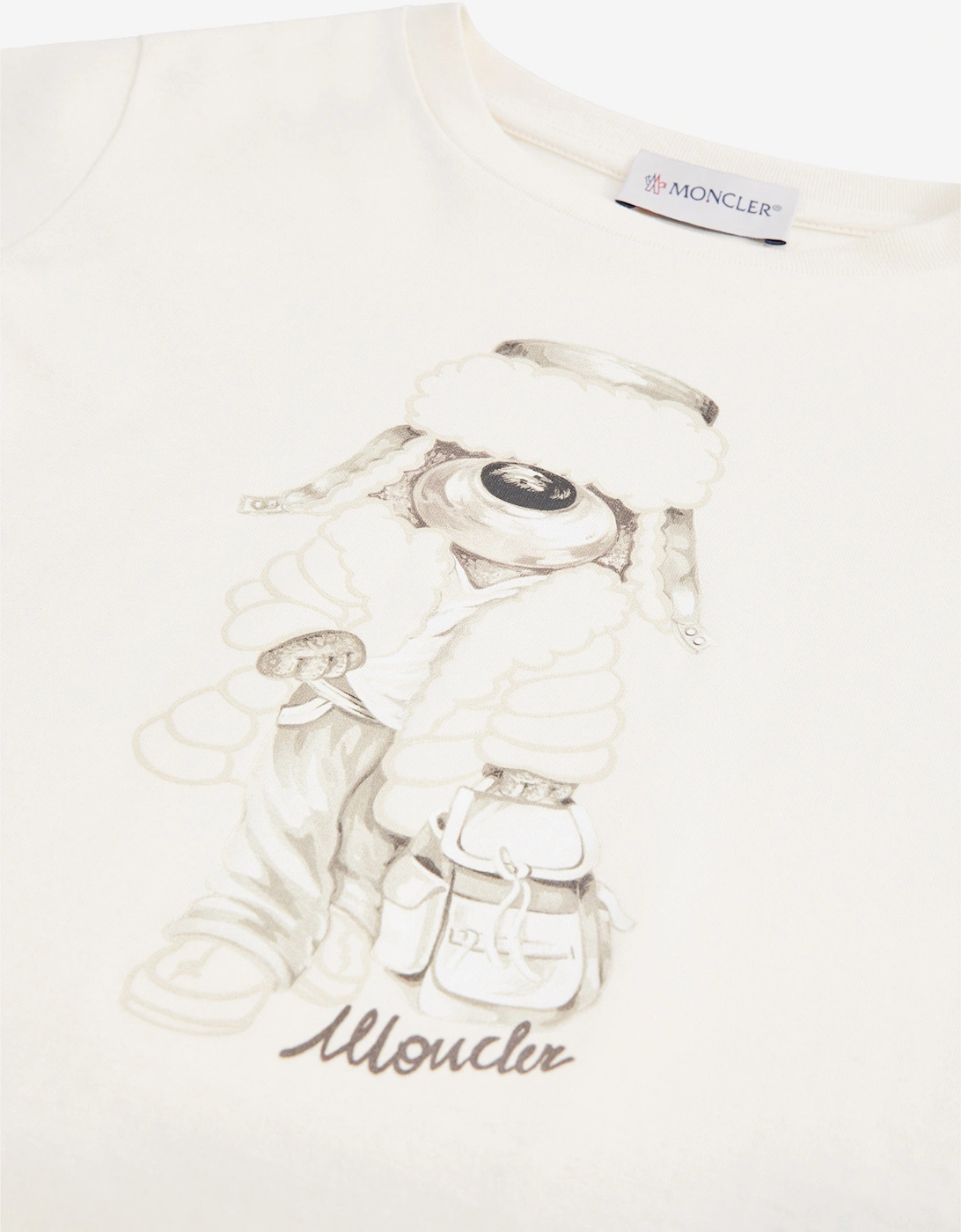 Enfant Girls Long Sleeve T-Shirt in Ivory