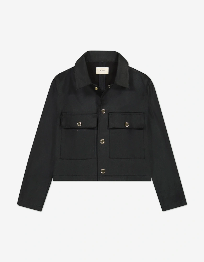 Girls Manning Jacket in Black
