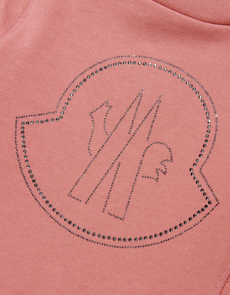 Enfant Girls Logo Sweatshirt in Pink