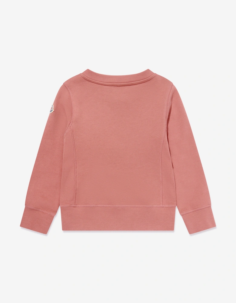 Enfant Girls Logo Sweatshirt in Pink