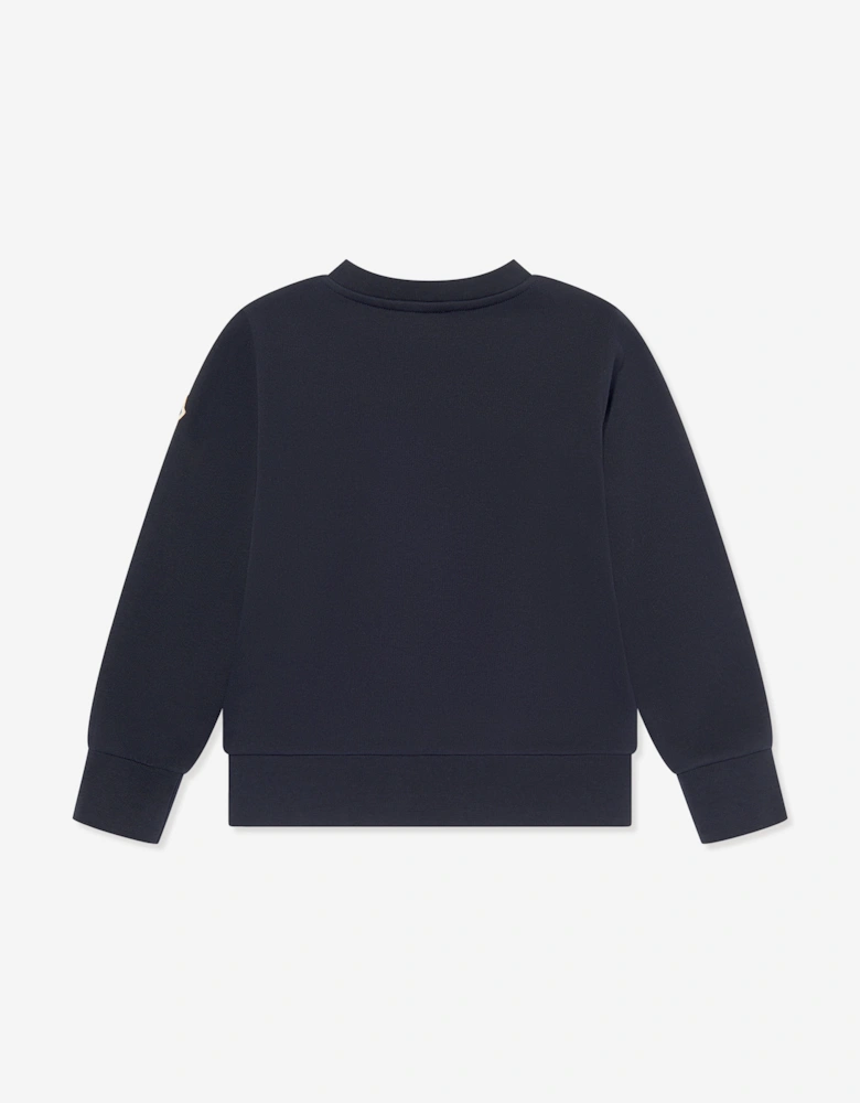 Enfant Boys Branded Sweatshirt in Navy