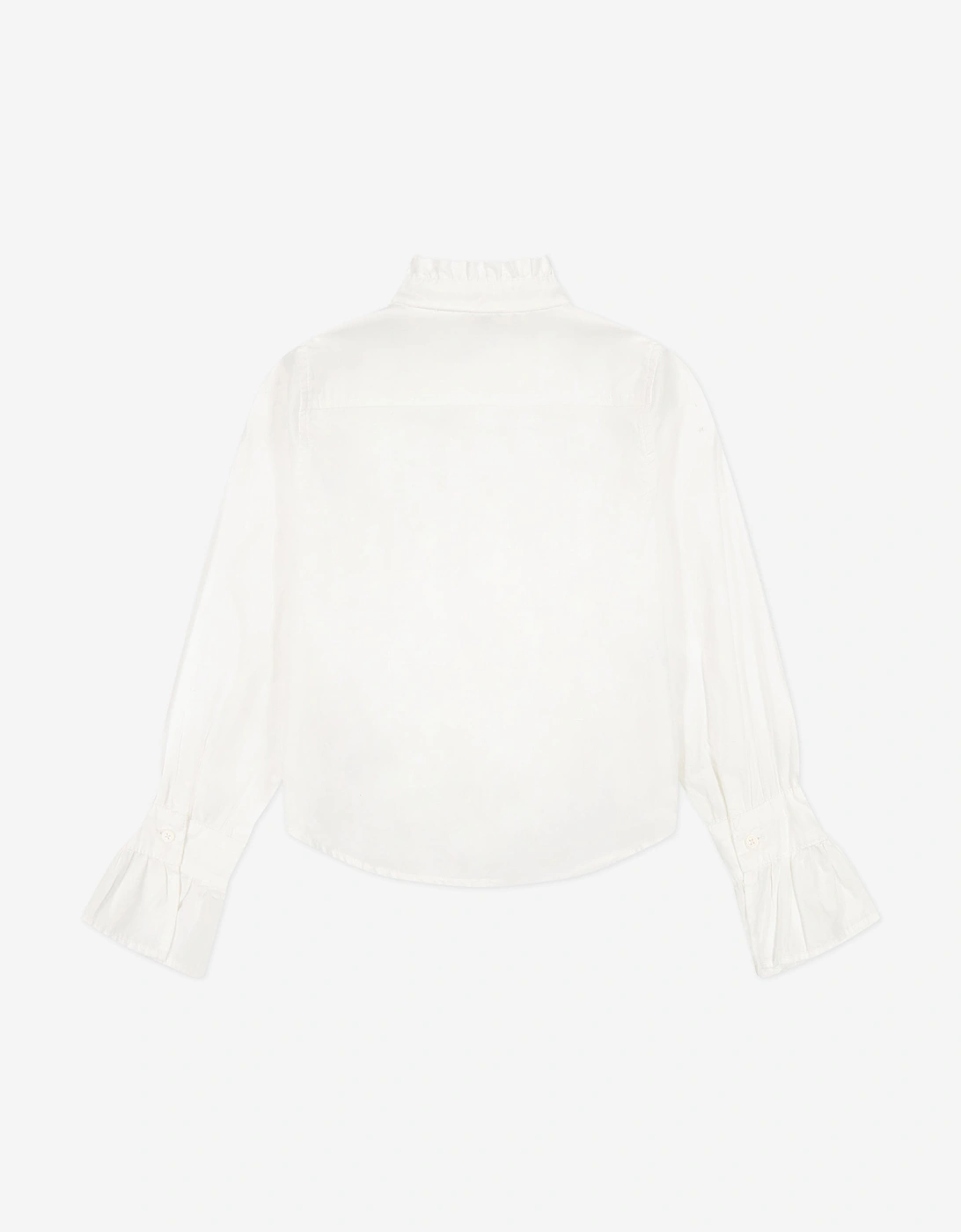 Girls Simona Shirt in White