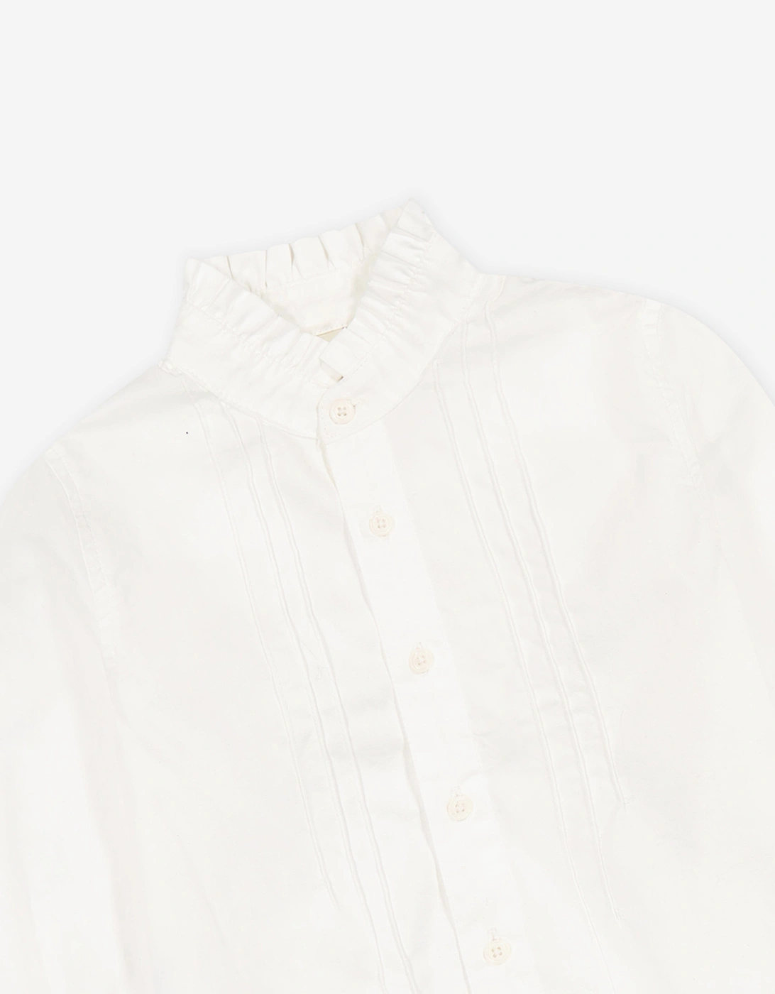 Girls Simona Shirt in White